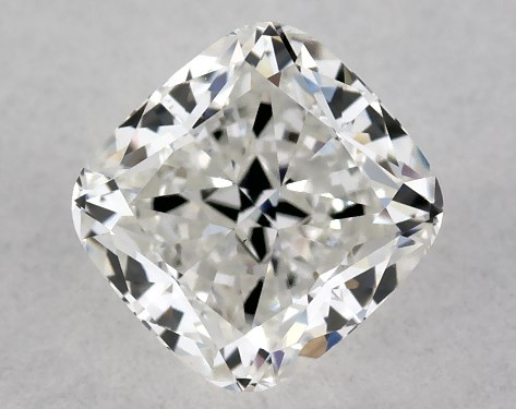 GIA 0.55 Carat H-VS2 Ideal Cut Cushion Modified Diamond
